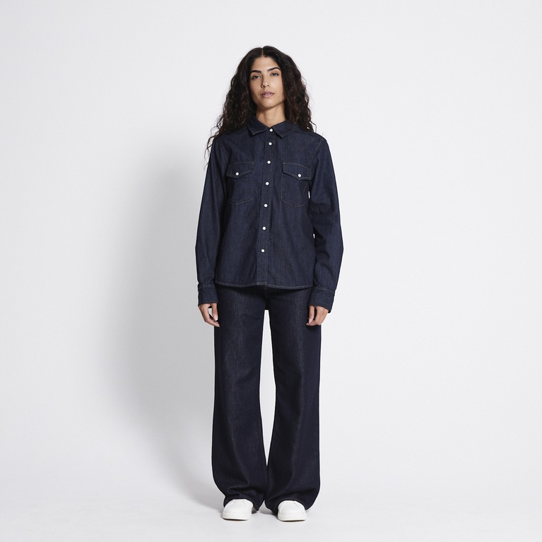 Denim shirt "Dallas" Rinse